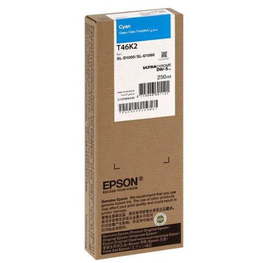 Epson Cartuccia T46K2 Ciano per Stampante SL-D1000/SL-D1060 Epson Cartuccia T46K2 Ciano per Stampante SL-D1000/SL-D1060